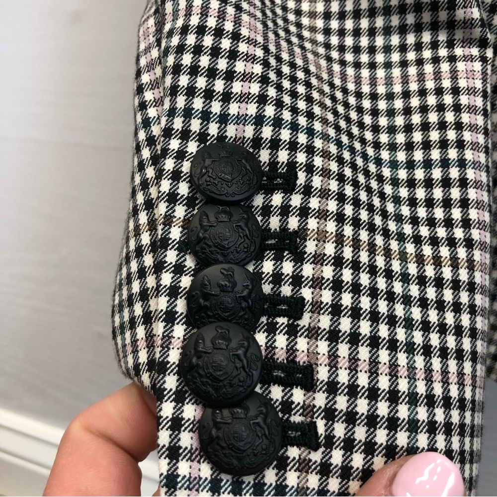 Veronica Beard blazer, plaid, EUC 1195 - Picture 4 of 9